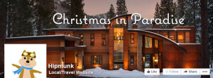 Christmas-in-Paradise Facebook campaign for Hipmunk