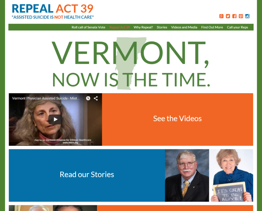 Repeal Act 39 Site Mockup Repeal Act 39 website