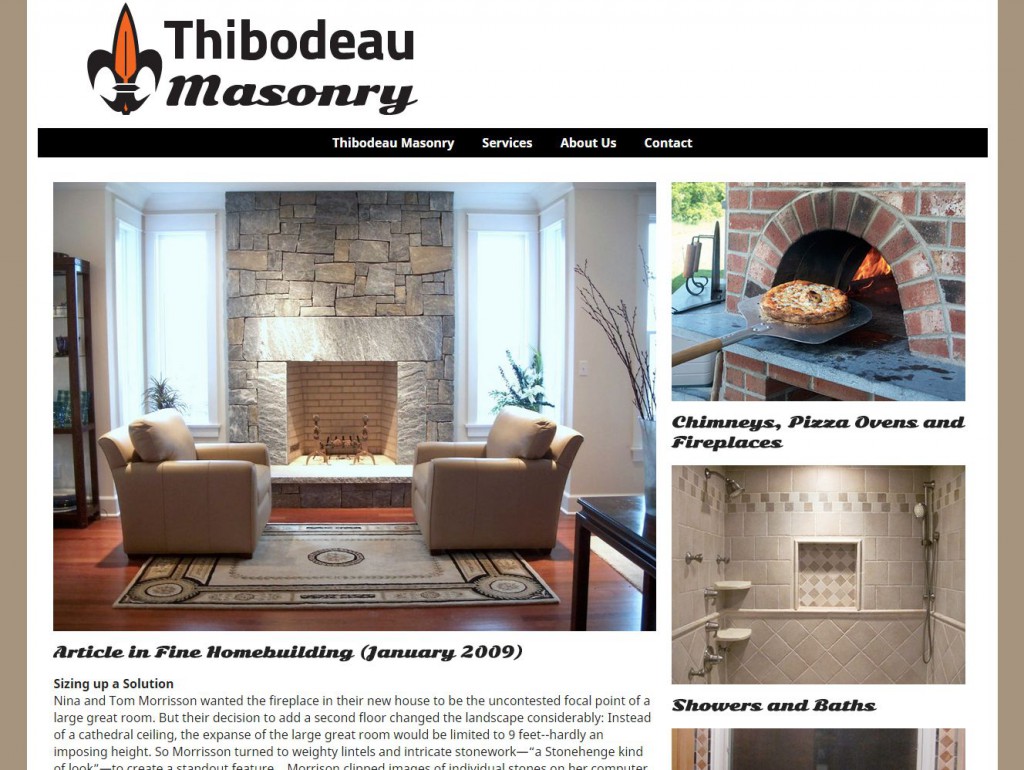 Thibodeau Masonry Site